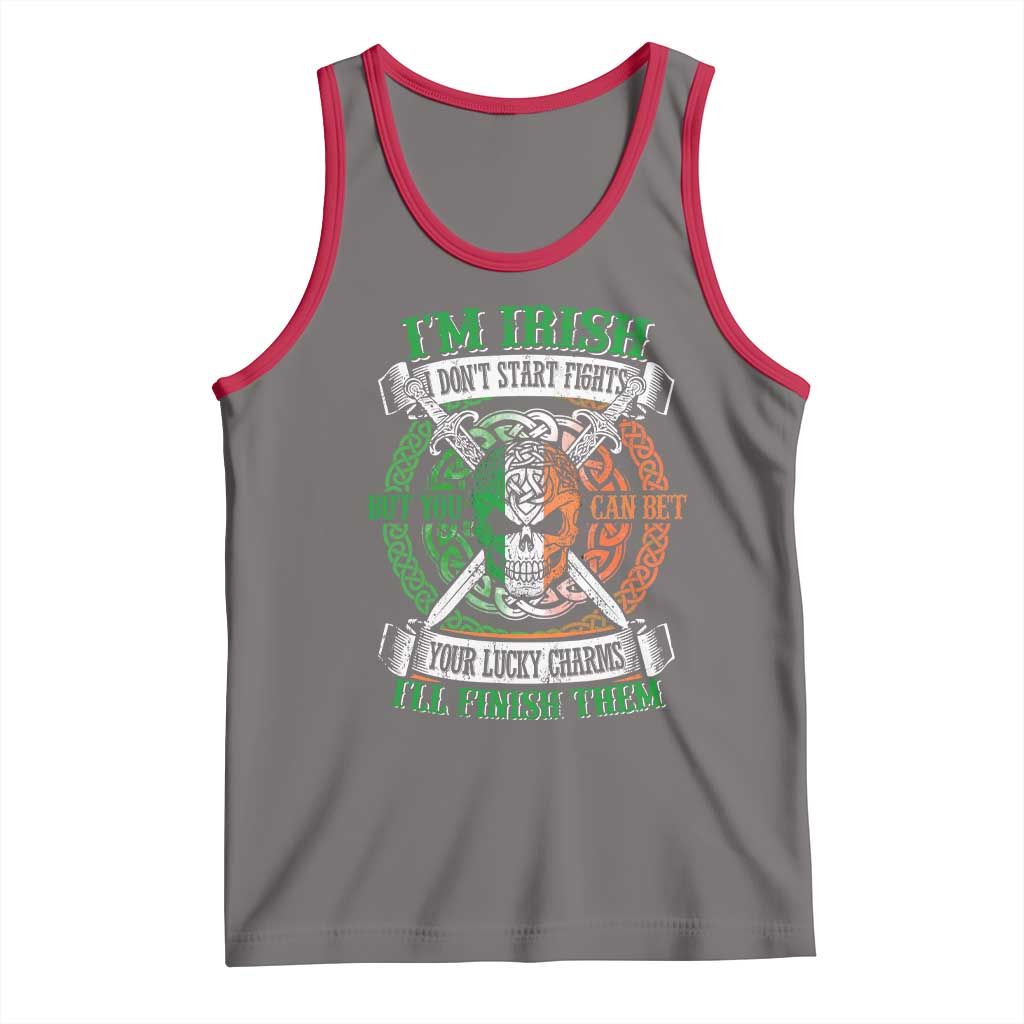 Irish Pride Tank Top You Can Bet Your Lucky Charms I'll Finish Them