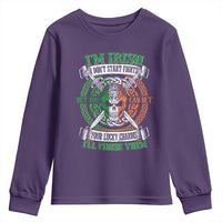 Irish Pride Youth Sweatshirt You Can Bet Your Lucky Charms I'll Finish Them