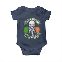 Irish Pride Baby Onesie Sons Of Ireland Shenanigans Chapter Skull Shamrock
