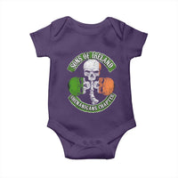 Irish Pride Baby Onesie Sons Of Ireland Shenanigans Chapter Skull Shamrock