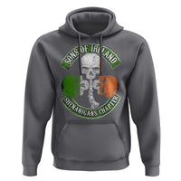 Irish Pride Hoodie Sons Of Ireland Shenanigans Chapter Skull Shamrock