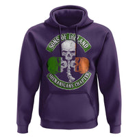 Irish Pride Hoodie Sons Of Ireland Shenanigans Chapter Skull Shamrock