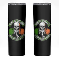 Irish Pride Skinny Tumbler Sons Of Ireland Shenanigans Chapter Skull Shamrock