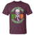 Irish Pride T Shirt Sons Of Ireland Shenanigans Chapter Skull Shamrock