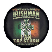 Irish Pride Spare Tire Cover Irish Warrior I Am The Storm The Irishman Whispers Back