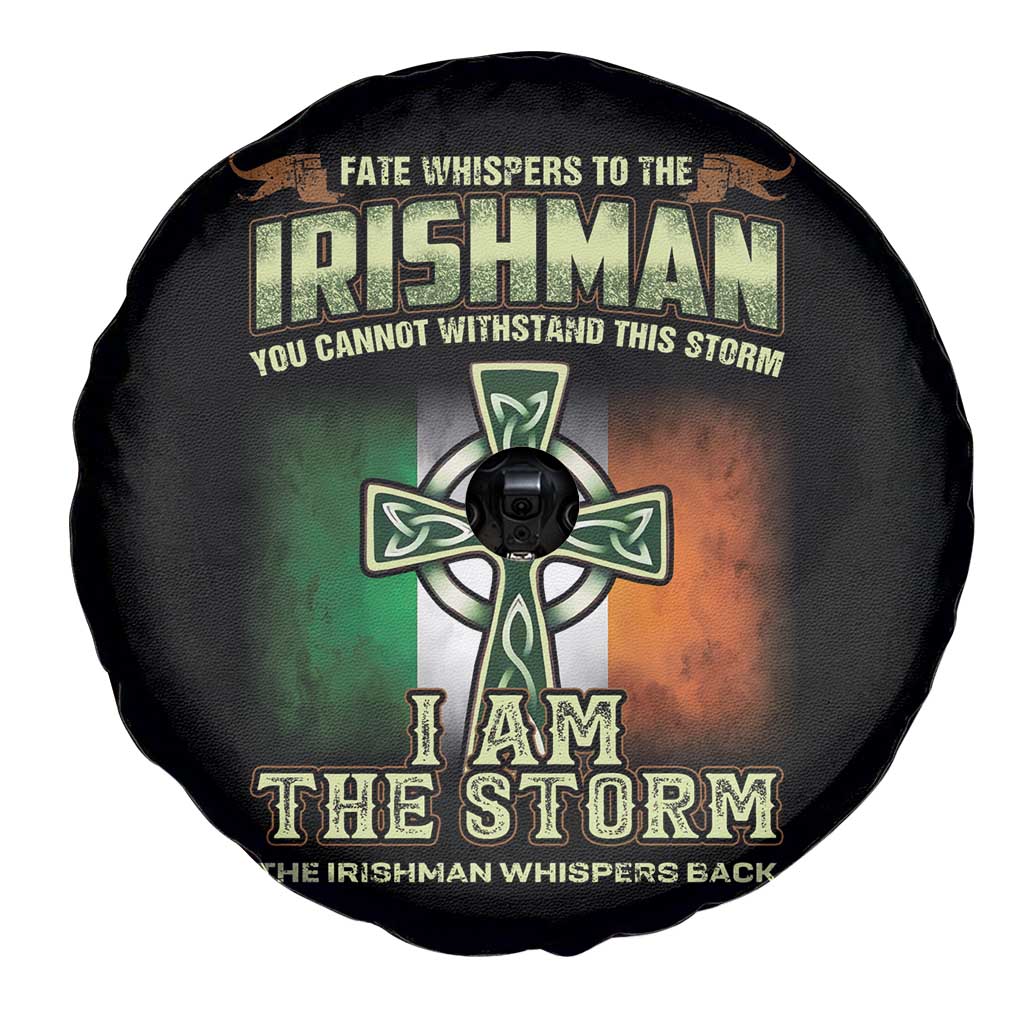 Irish Pride Spare Tire Cover Irish Warrior I Am The Storm The Irishman Whispers Back