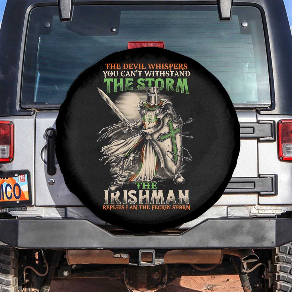 Irish Pride Spare Tire Cover Irish Warrior I Am The Feckin Storm