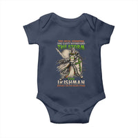 Irish Pride Baby Onesie Irish Warrior I Am The Feckin Storm