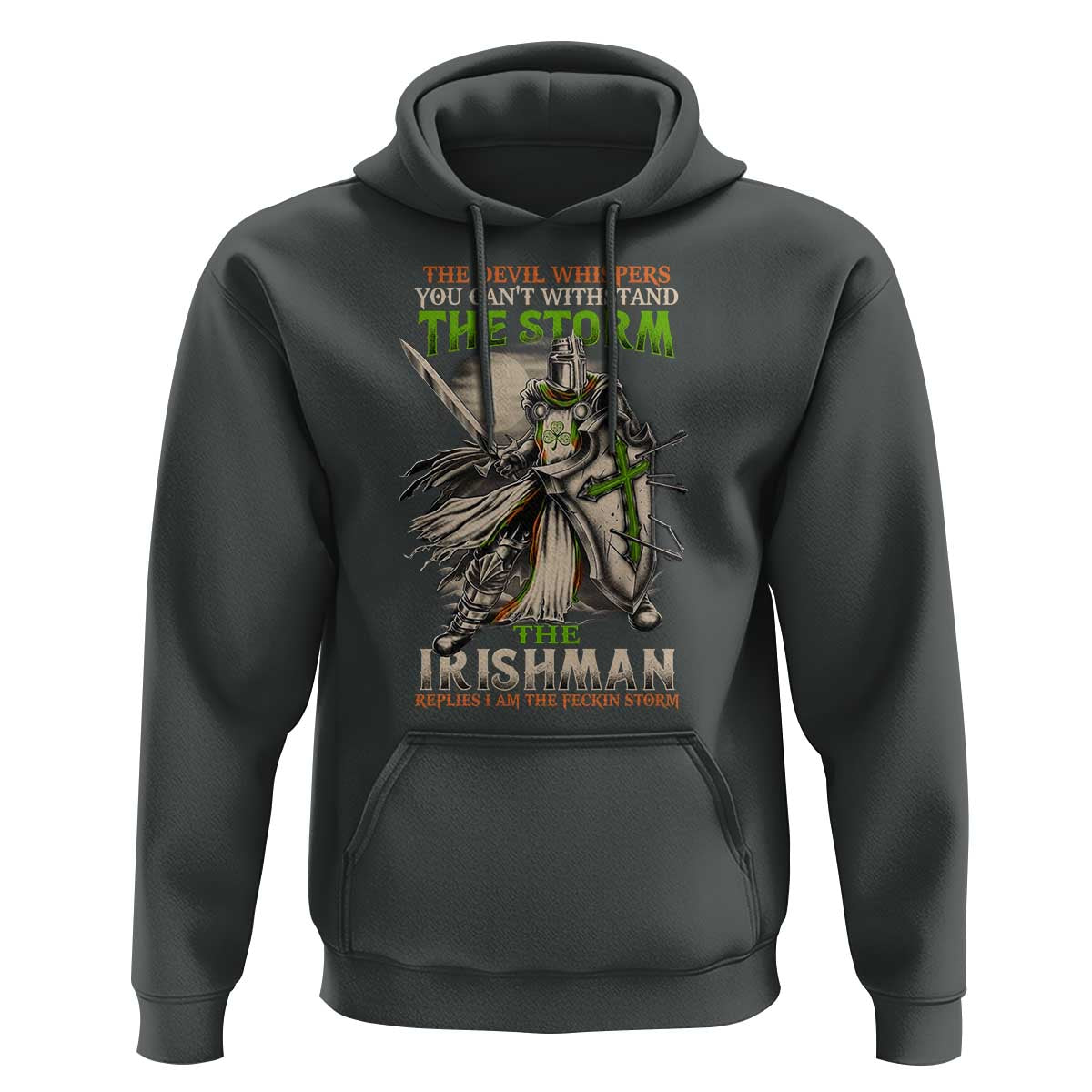 Irish Pride Hoodie Irish Warrior I Am The Feckin Storm