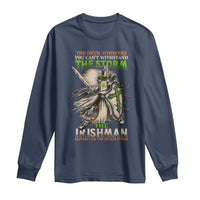 Irish Pride Long Sleeve Shirt Irish Warrior I Am The Feckin Storm