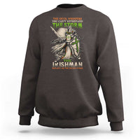 Irish Pride Sweatshirt Irish Warrior I Am The Feckin Storm