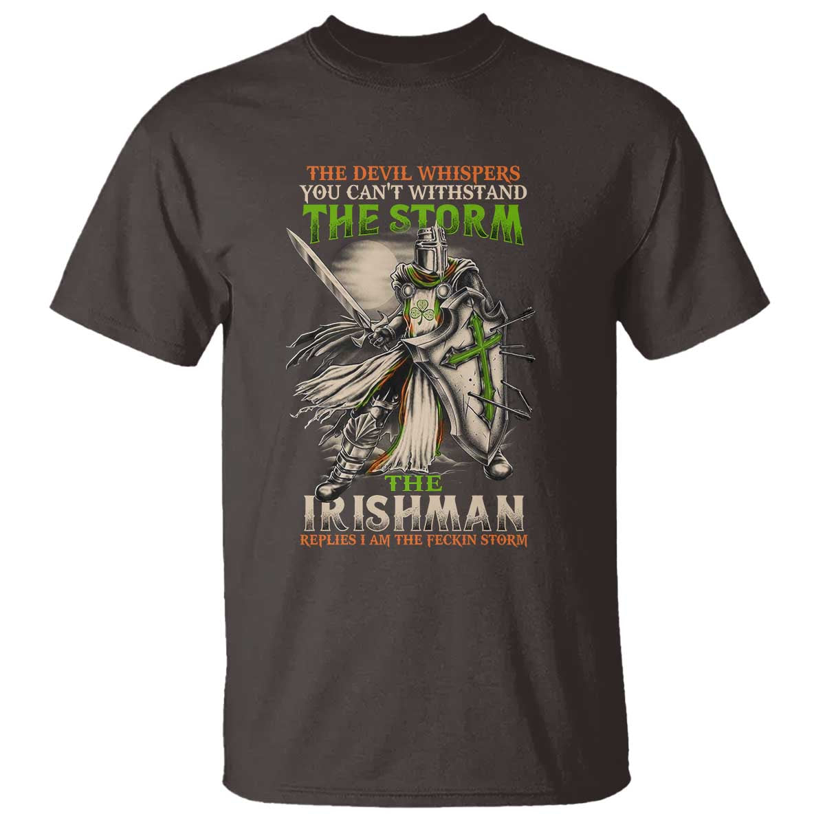 Irish Pride T Shirt Irish Warrior I Am The Feckin Storm