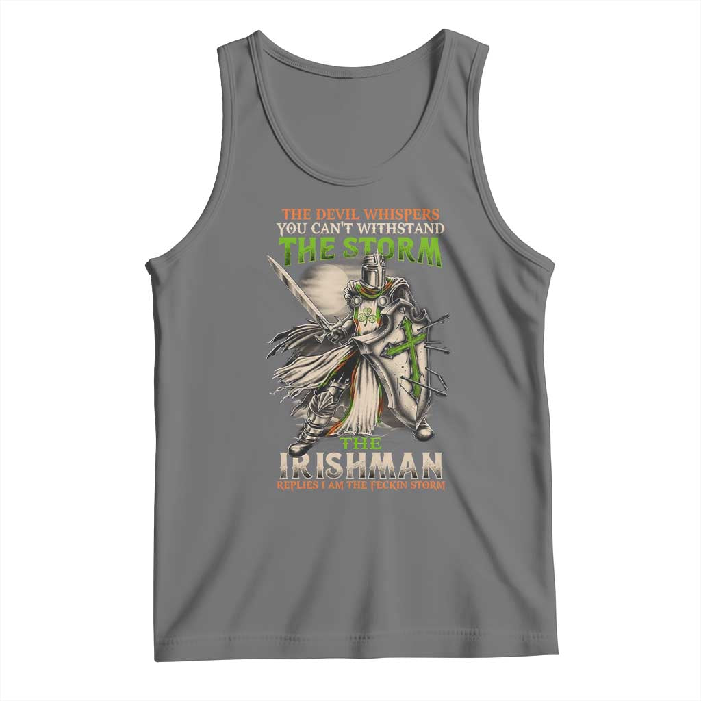 Irish Pride Tank Top Irish Warrior I Am The Feckin Storm