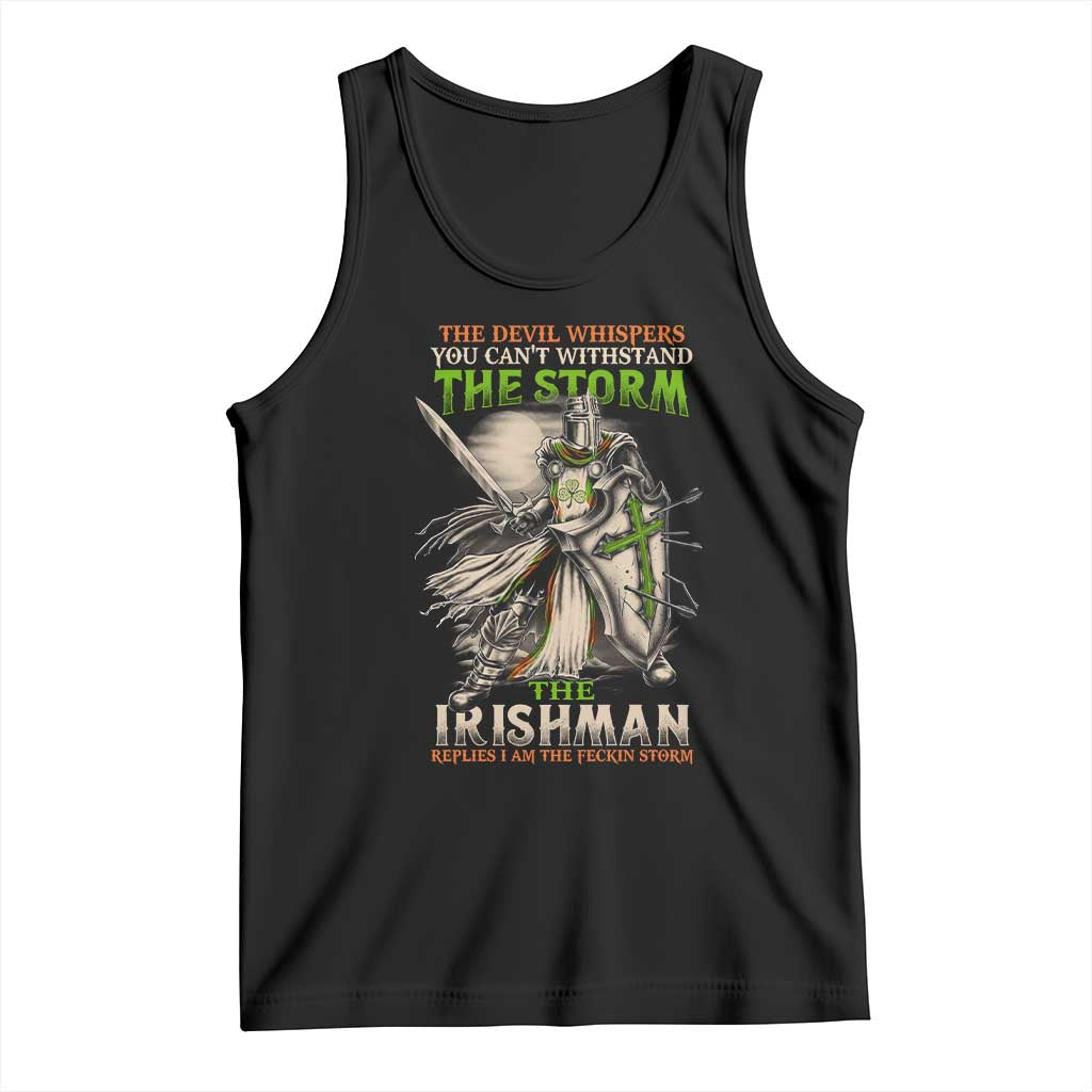 Irish Pride Tank Top Irish Warrior I Am The Feckin Storm
