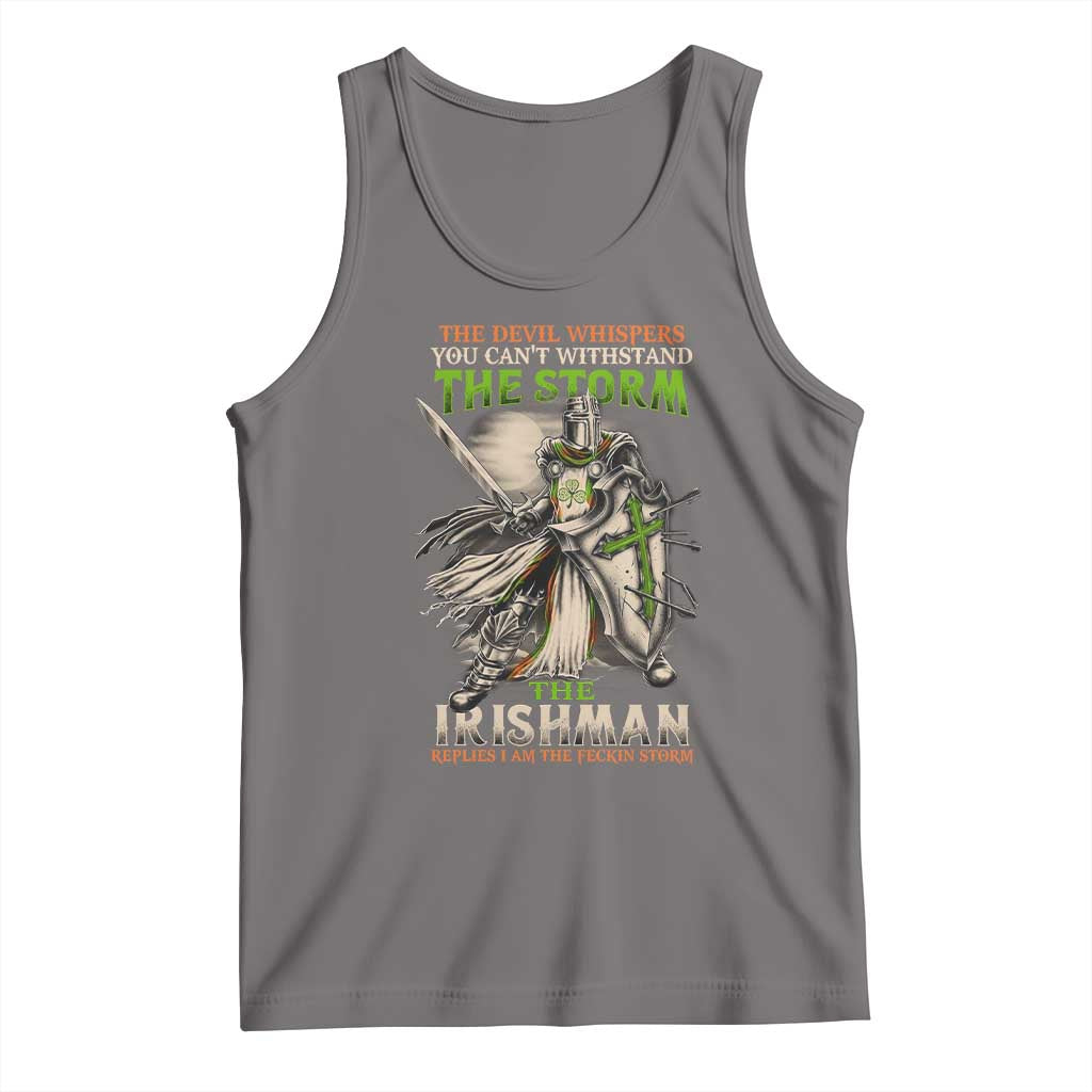 Irish Pride Tank Top Irish Warrior I Am The Feckin Storm