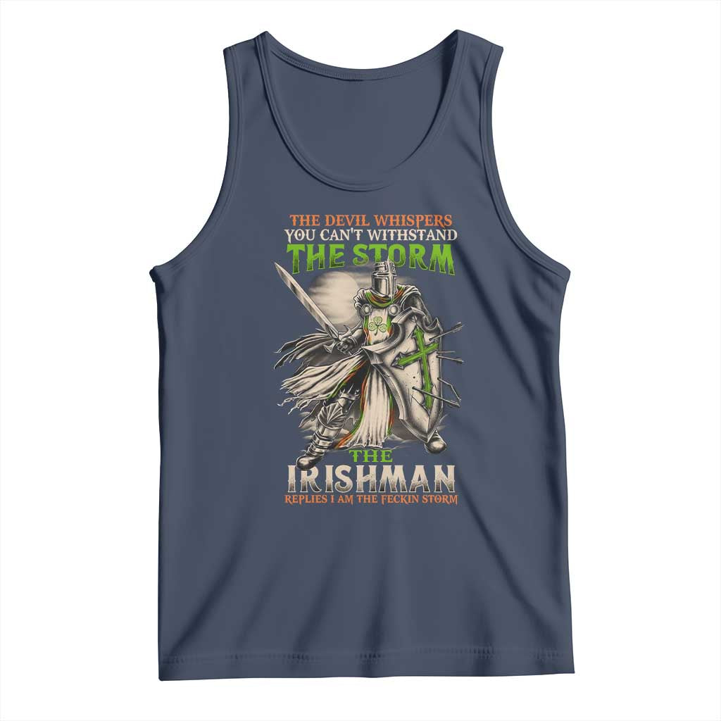 Irish Pride Tank Top Irish Warrior I Am The Feckin Storm
