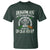 Funny Irishman T Shirt When My Feet Hit The Floor Each Morning The Devil Says Oh Crap He's Up
