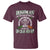 Funny Irishman T Shirt When My Feet Hit The Floor Each Morning The Devil Says Oh Crap He's Up