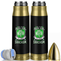 Funny Irish Girl Bullet Tumbler I Speak Fluent Sarcasm