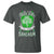 Funny Irish Girl T Shirt I Speak Fluent Sarcasm