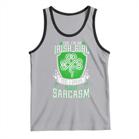 Funny Irish Girl Tank Top I Speak Fluent Sarcasm