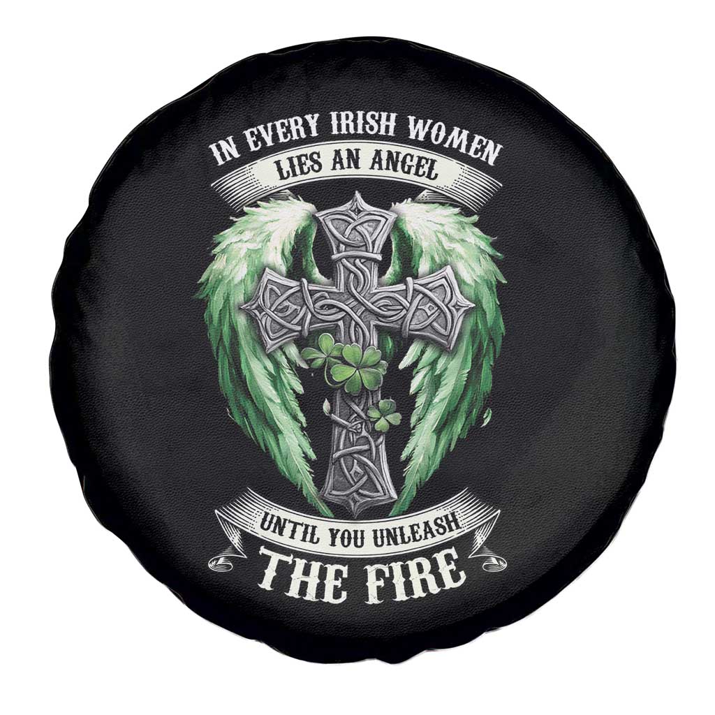 Irish Women Spare Tire Cover In Every Irish Woman Lies An Angel Until You Unleash The Fire