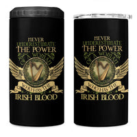 Never Underestimate The Power Of Irish Women 4 in 1 Can Cooler Tumbler