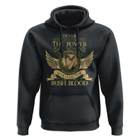 Never Underestimate The Power Of Irish Women Hoodie