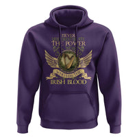 Never Underestimate The Power Of Irish Women Hoodie