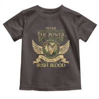 Never Underestimate The Power Of Irish Women Toddler T Shirt