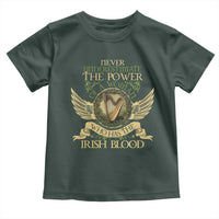 Never Underestimate The Power Of Irish Women Toddler T Shirt