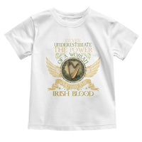 Never Underestimate The Power Of Irish Women Toddler T Shirt