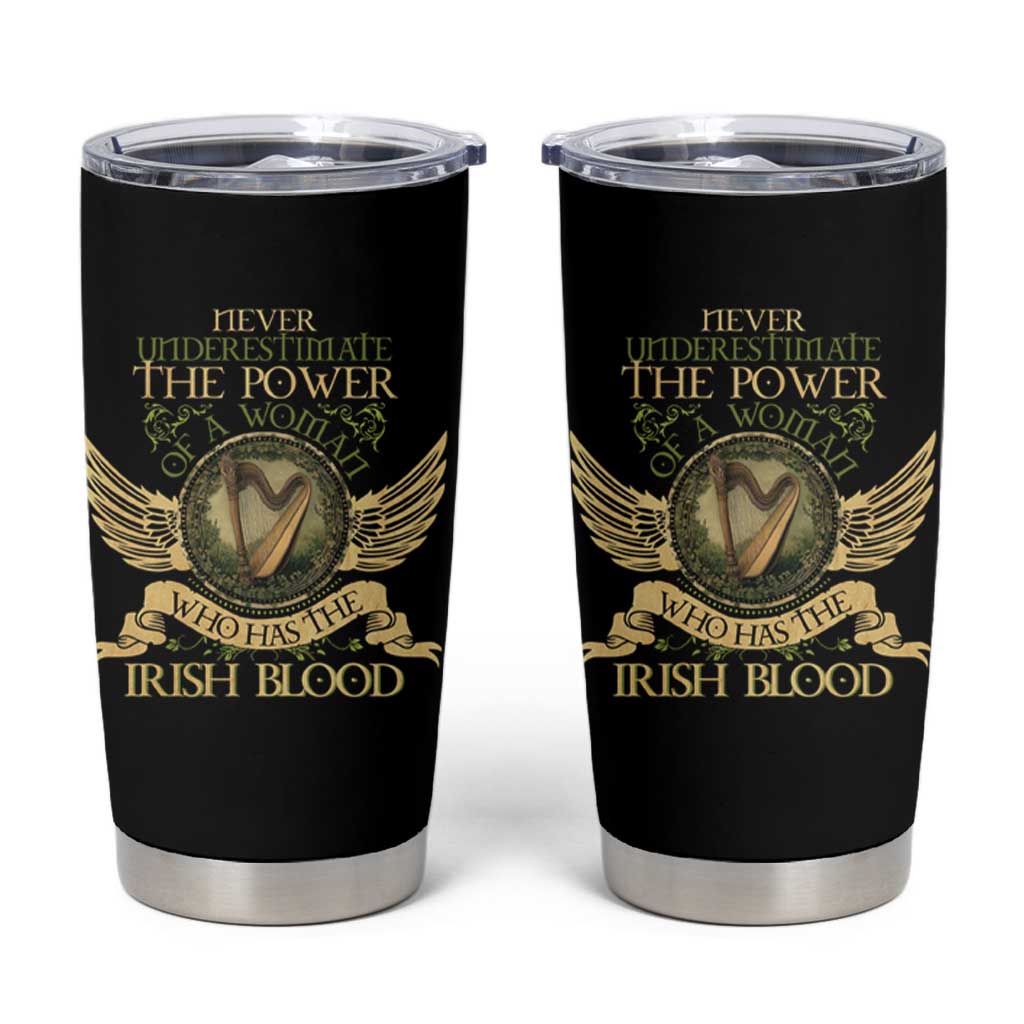 Never Underestimate The Power Of Irish Women Tumbler Cup