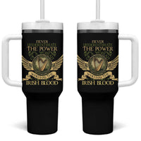 Never Underestimate The Power Of Irish Women Tumbler With Handle