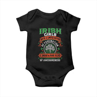 Irish Girls Baby Onesie We're A Limited Edition Of Fascination A Unique Rare Blend Of Awesomeness