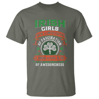 Irish Girls T Shirt We're A Limited Edition Of Fascination A Unique Rare Blend Of Awesomeness
