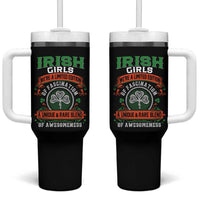 Irish Girls Tumbler With Handle We're A Limited Edition Of Fascination A Unique Rare Blend Of Awesomeness