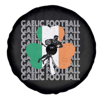 Gaelic Football Spare Tire Cover Irish Flag Shamrock