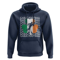 Gaelic Football Hoodie Irish Flag Shamrock