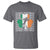 Gaelic Football T Shirt Irish Flag Shamrock