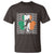 Gaelic Football T Shirt Irish Flag Shamrock