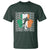 Gaelic Football T Shirt Irish Flag Shamrock
