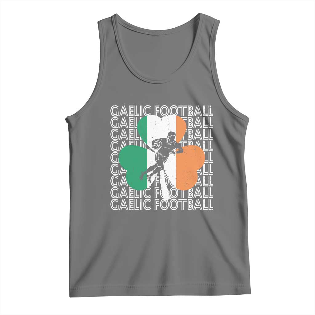 Gaelic Football Tank Top Irish Flag Shamrock