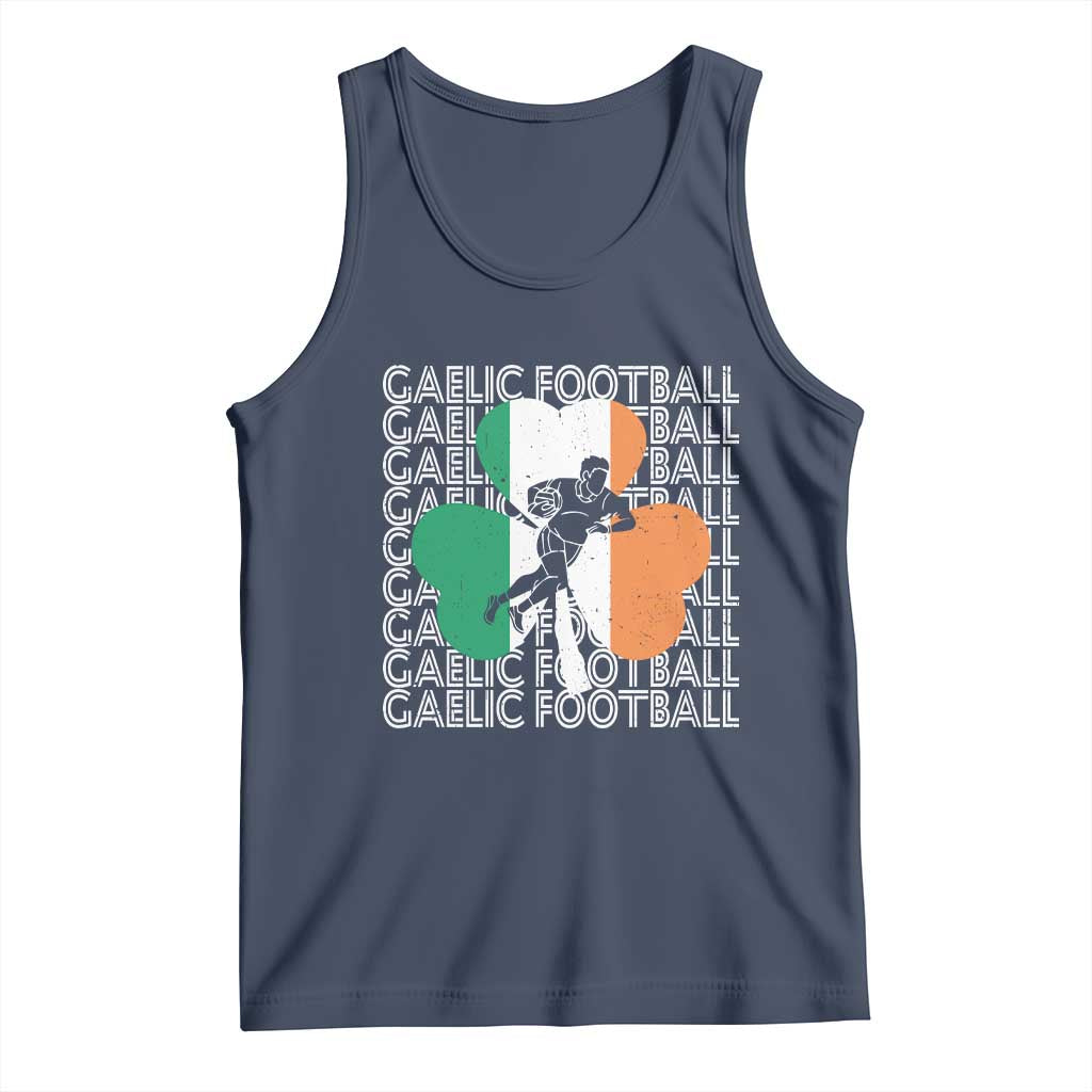 Gaelic Football Tank Top Irish Flag Shamrock