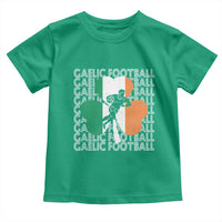 Gaelic Football Toddler T Shirt Irish Flag Shamrock