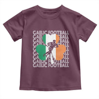 Gaelic Football Toddler T Shirt Irish Flag Shamrock