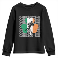 Gaelic Football Youth Sweatshirt Irish Flag Shamrock