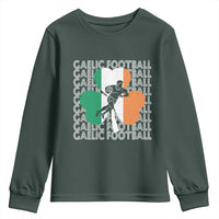 Gaelic Football Youth Sweatshirt Irish Flag Shamrock