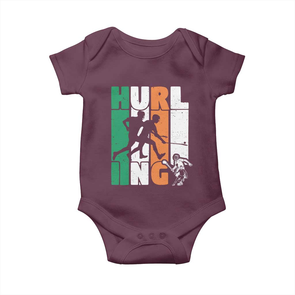 Irish Hurling Hurler Baby Onesie