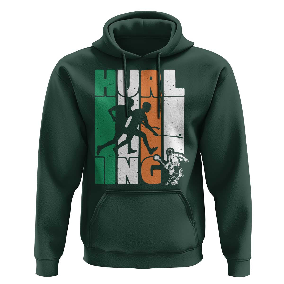 Irish Hurling Hurler Hoodie